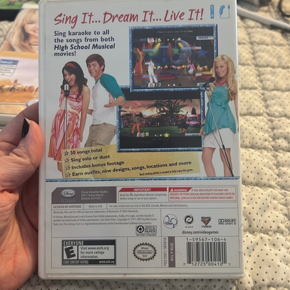 Wii games Hannah Montana and High School Musical - Picture 5 of 5
